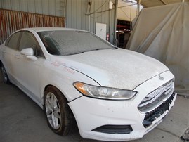 2015 Ford Fusion SE White 1.5L Turbo AT #F24798